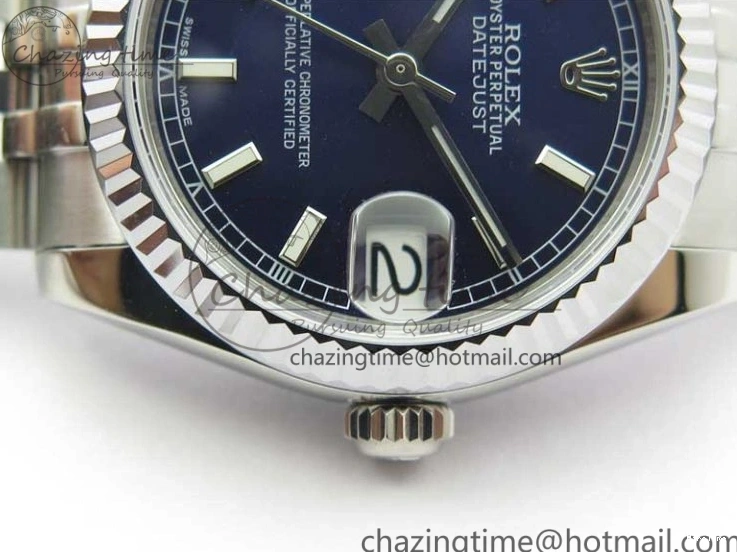 MiroTime 0227 Reliable Datejust 31mm 178274 SS GSF Best Edition Blue Stick Markers Dial on SS Jubilee Bracelet SEIKO NH05A 3048